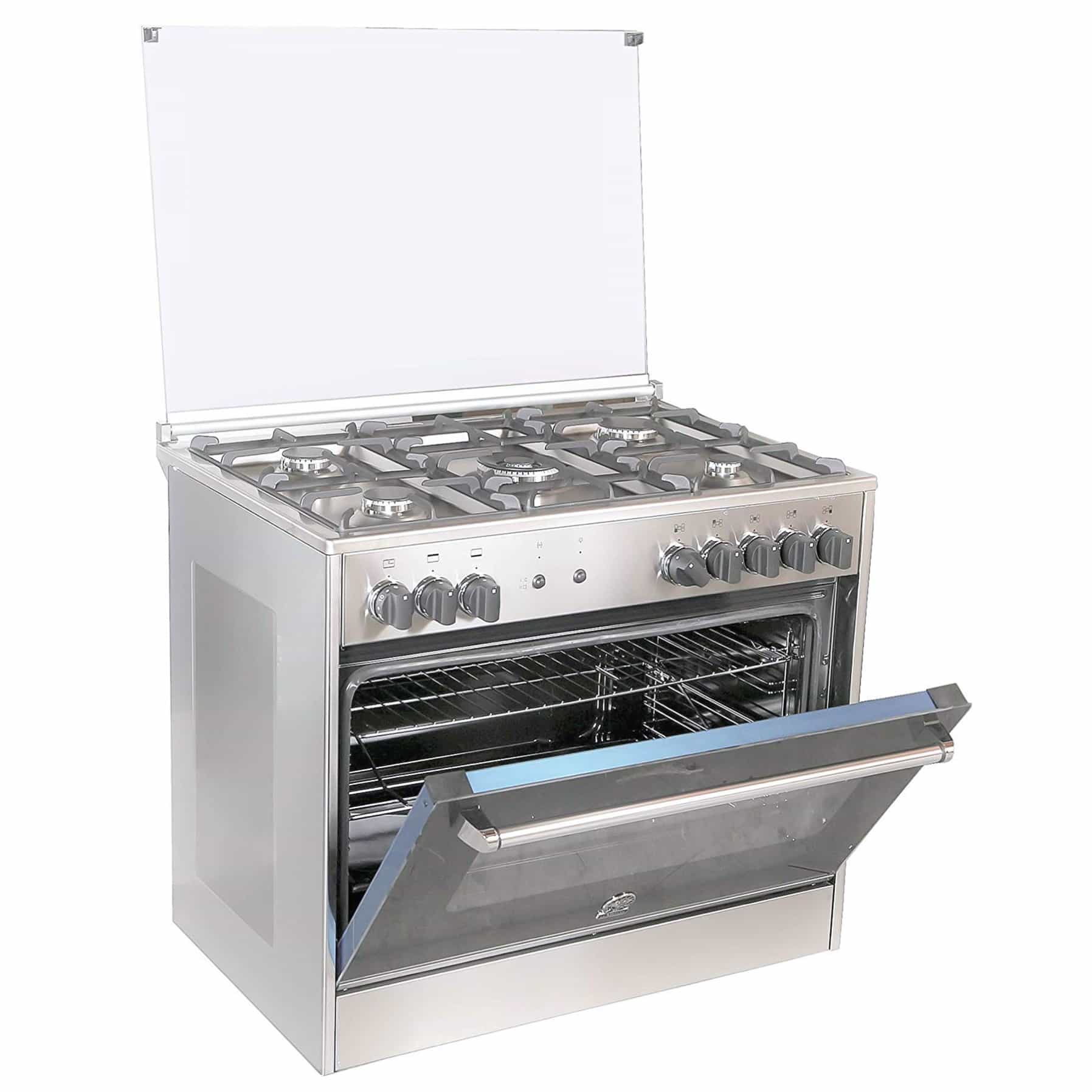 Bertazzoni Freestanding 5-Burner Gas Cooker, AMS95C31CX (90 x 60 cm)