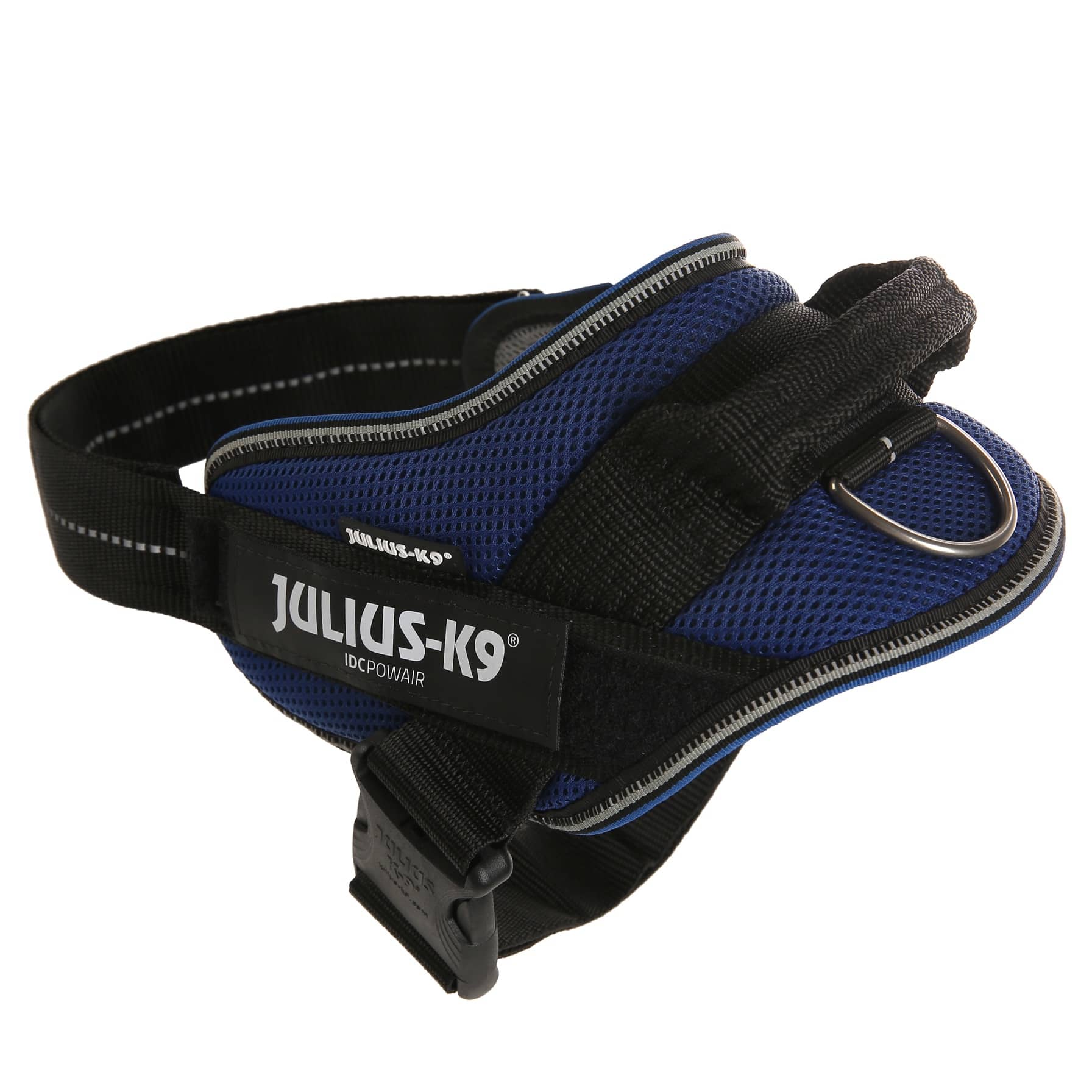 Julius K9 IDC Powair Dog Harness (Medium, Blue)