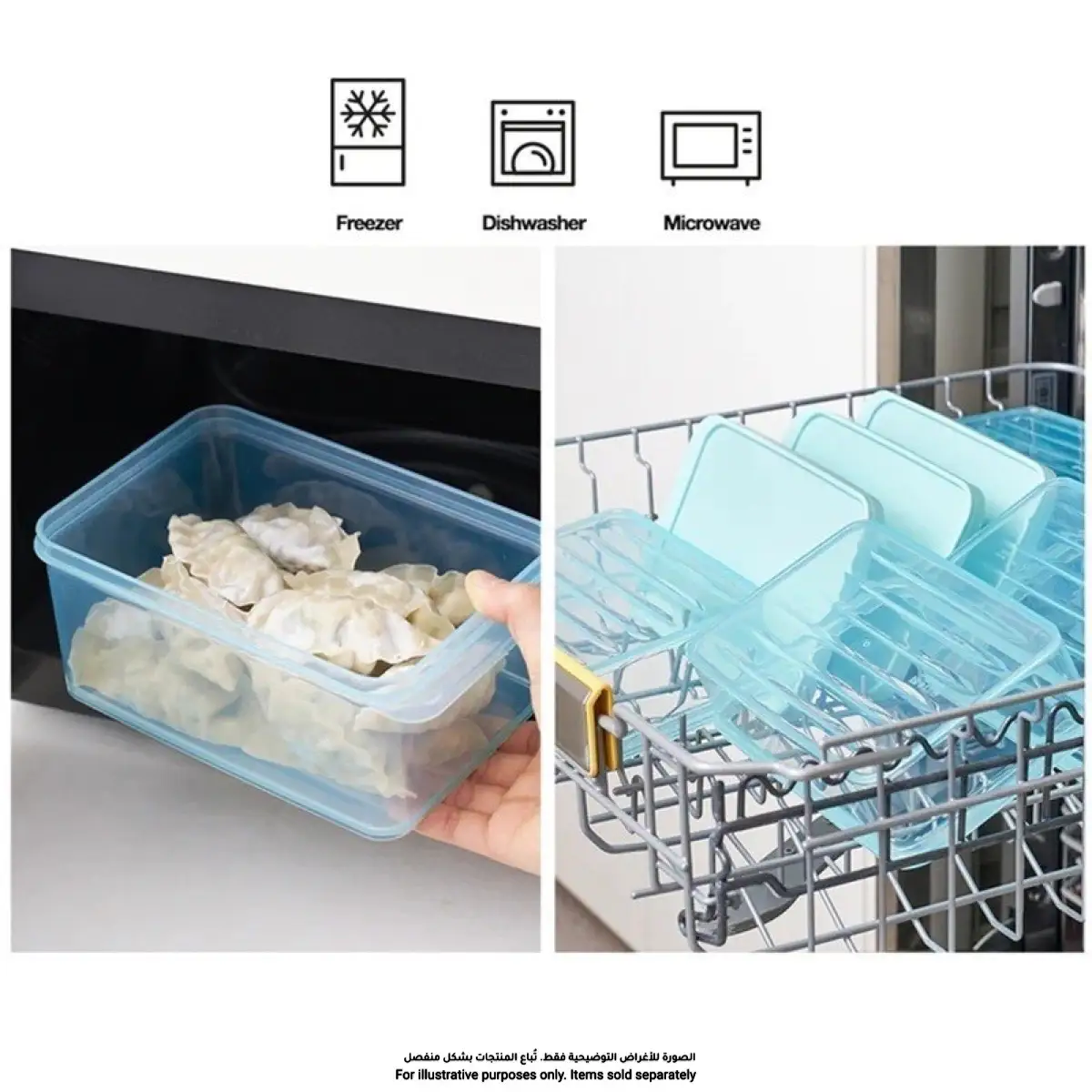 Lock & Lock Freezer Fit Rectangle Food Container (2.2 L)