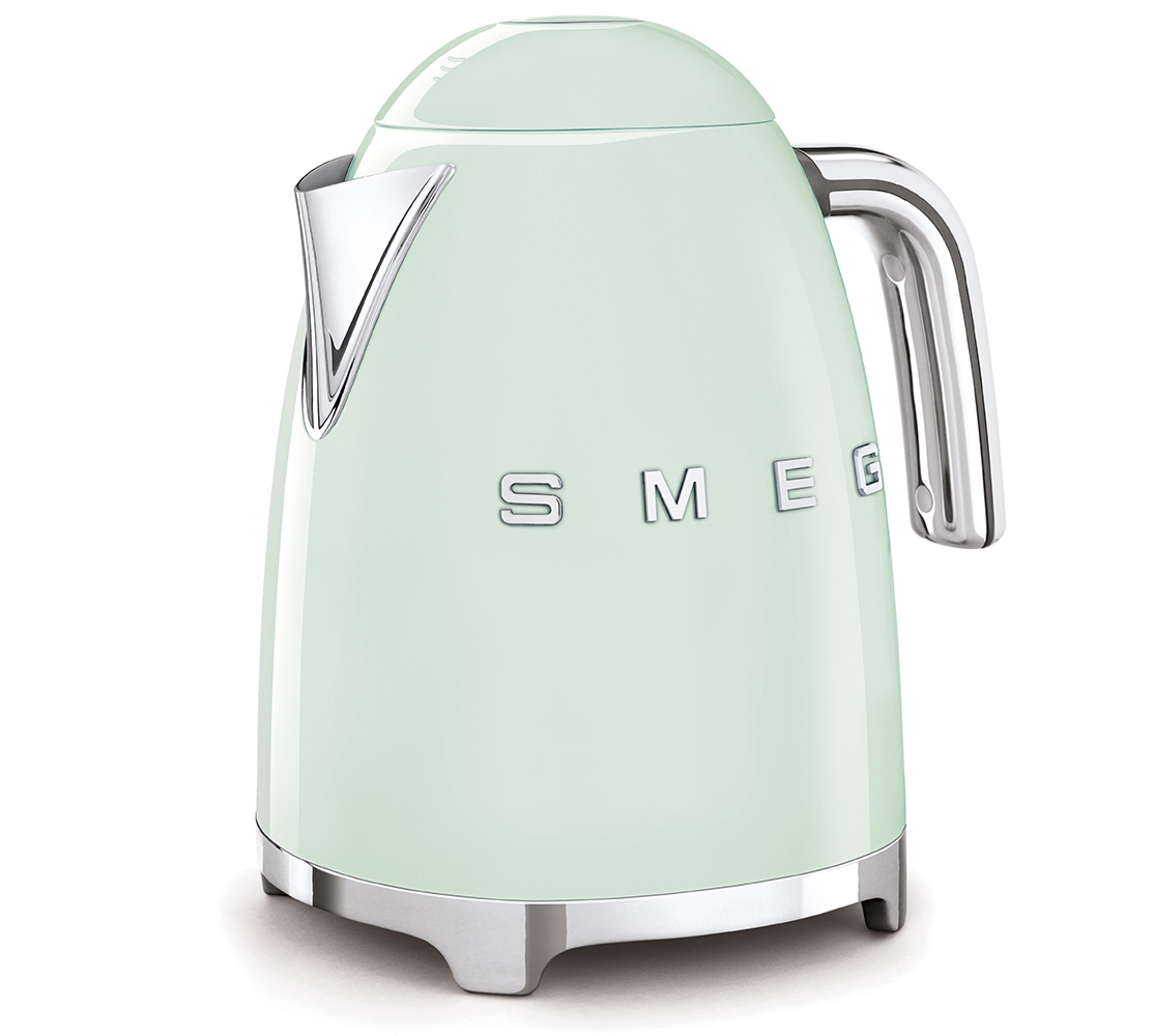 SMEG KLF03PGUK 50s Retro Style Kettle (2400 W, 1.7 L, Pastel Green)