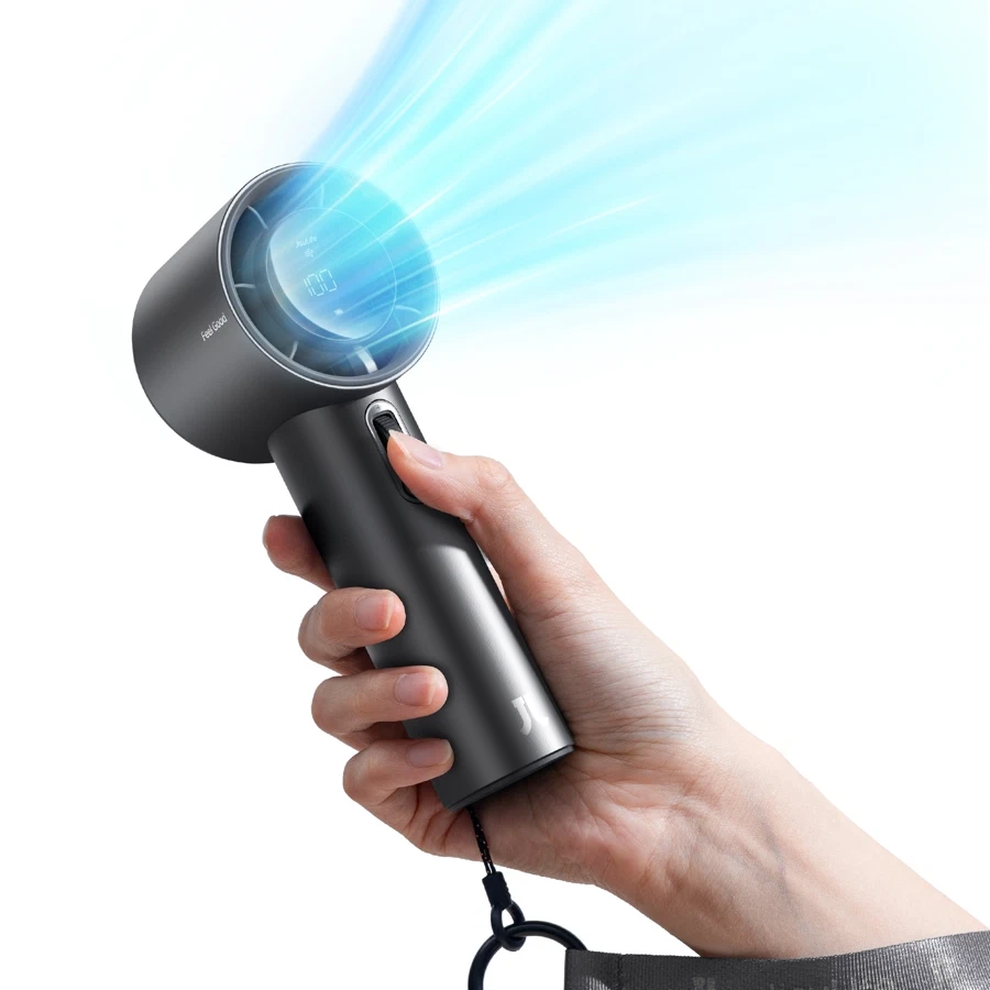 Jisulife Rechargeable Handheld Fan, Pro1S (Grey)