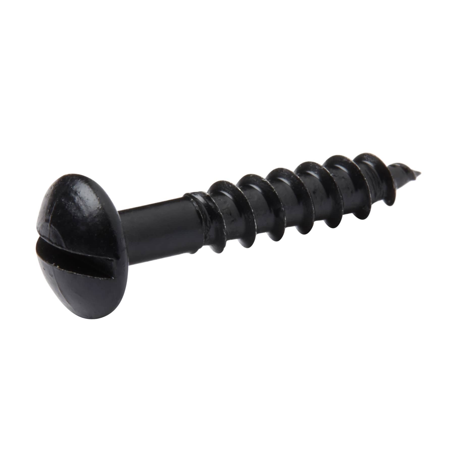 Diall Carbon Steel Dome Wood Screw Pack (4 x 20 mm, 25 Pc.)