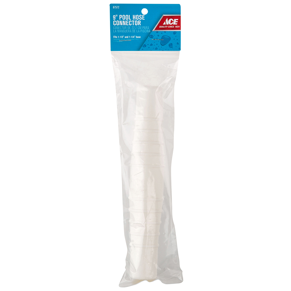 ACE Pool Hose Connector (22.9 cm, White)