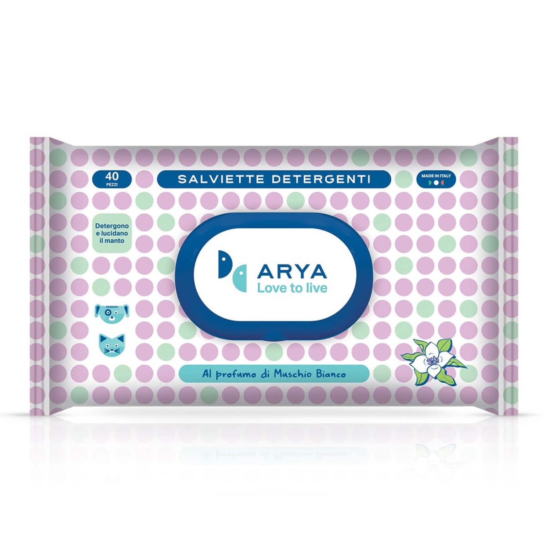 Arya Wet Wipes White Musk (30 x 20 cm)