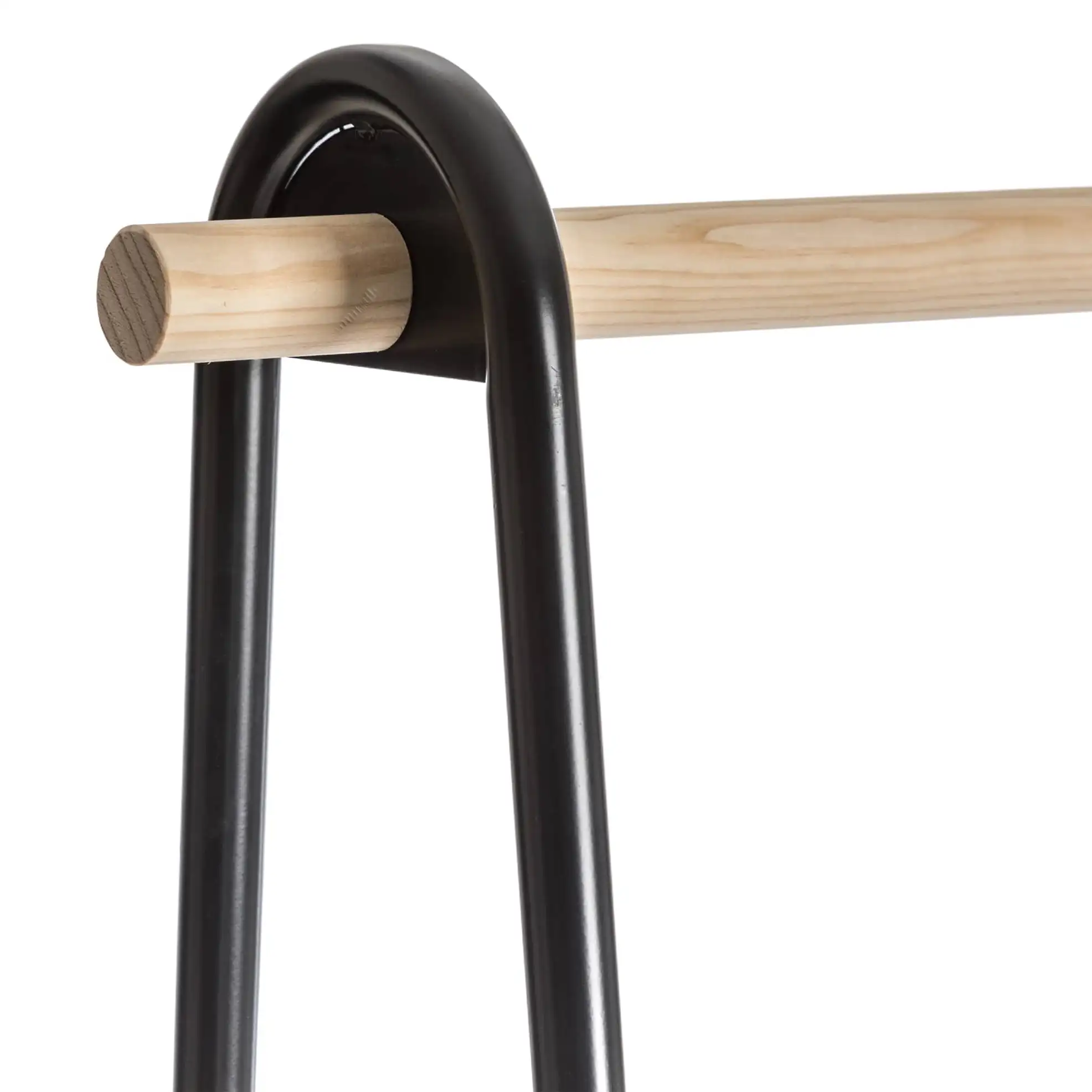 Jano Wood & Metal Garment Rack (95.5 x 46.5 x 165 cm)