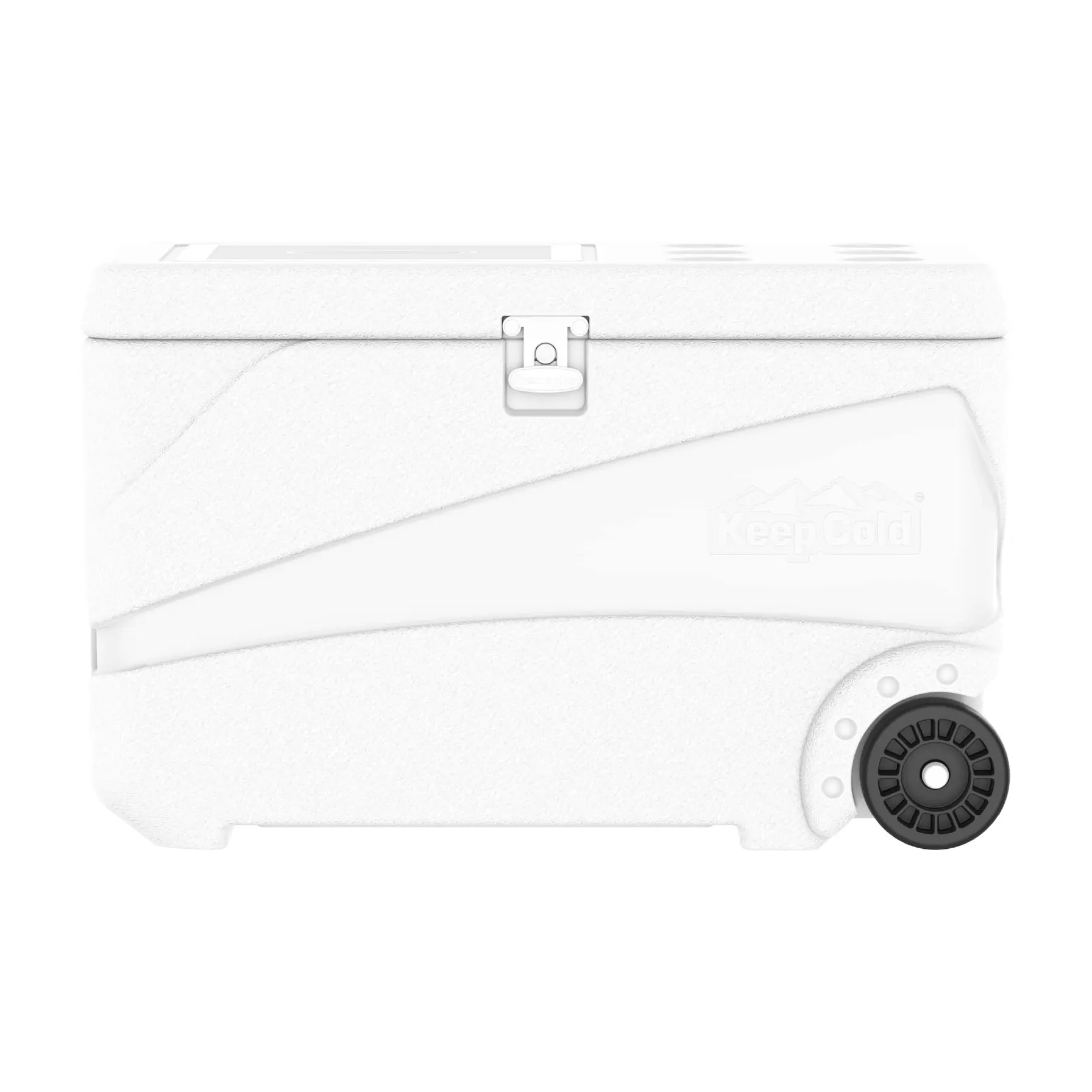 Cosmoplast KeepCold Deluxe Icebox W/Wheels (84 L, White)