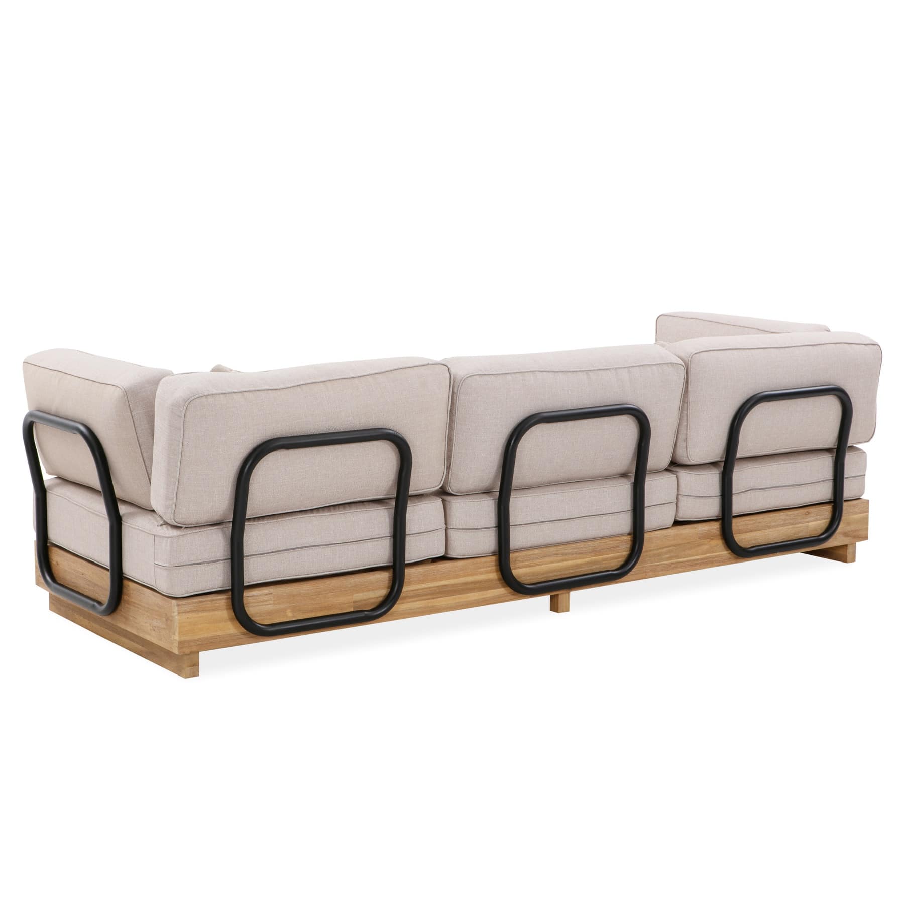 Dominica 5-Seater Acacia Sofa Set