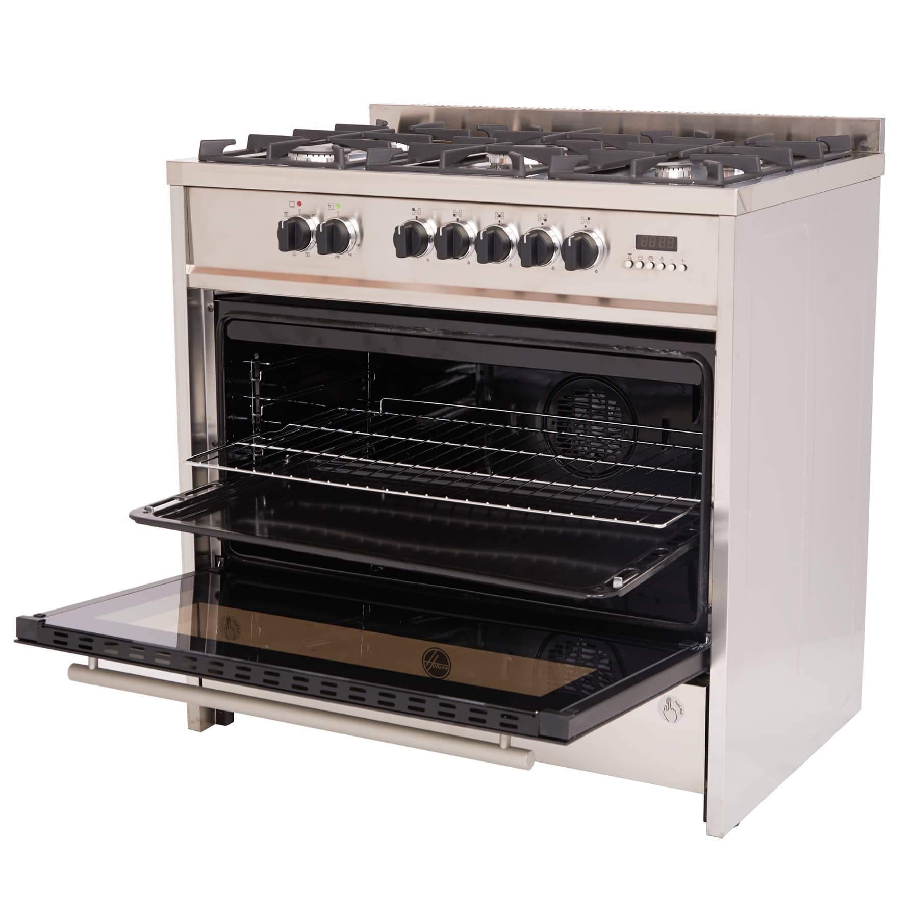 Hoover Freestanding 5-Burner Gas Cooker W/Electric Oven, HMC-M95E-01X (85 x 90 x 60 cm)