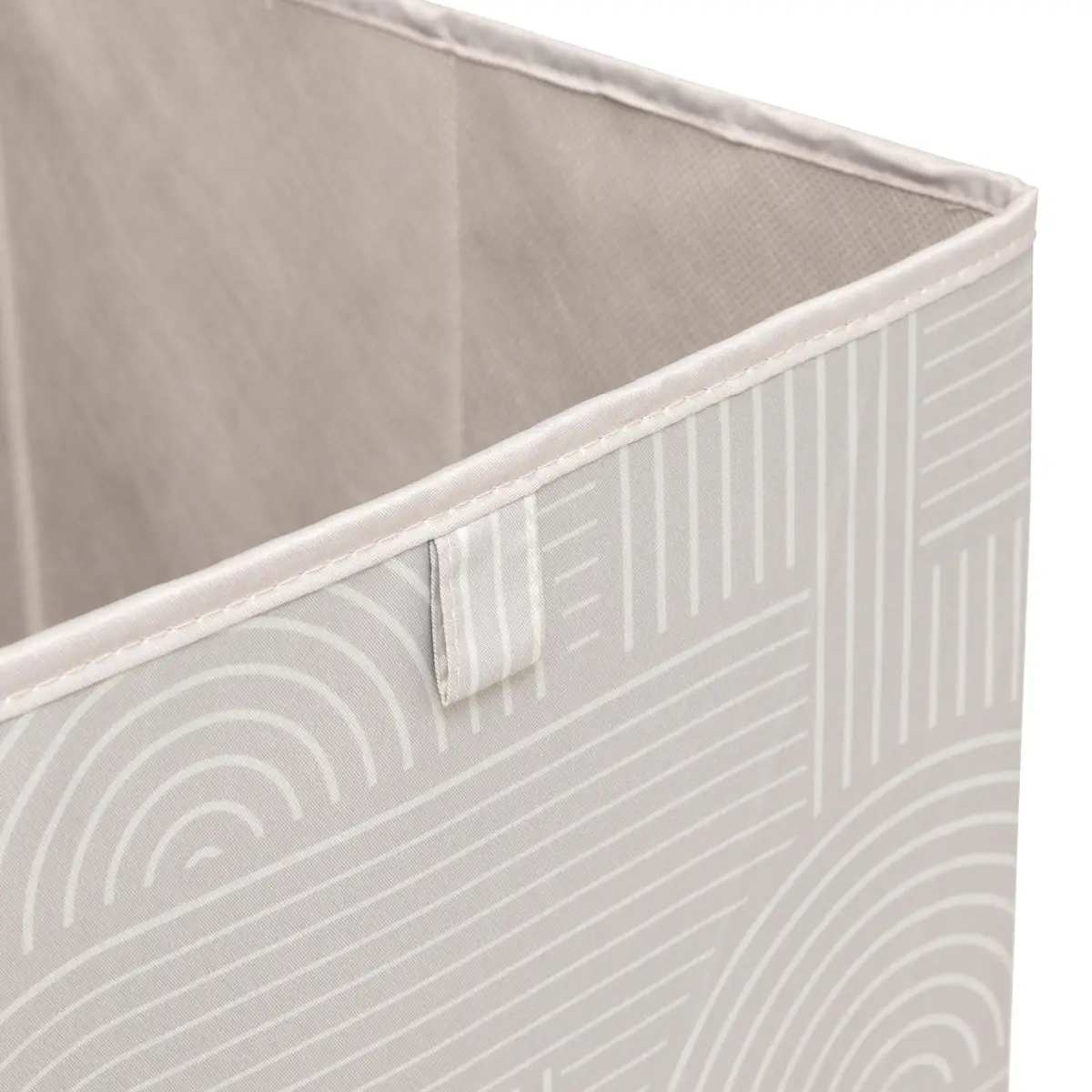 5Five Arche Polyester Storage Box (31 x 31 x 31 cm, Beige)