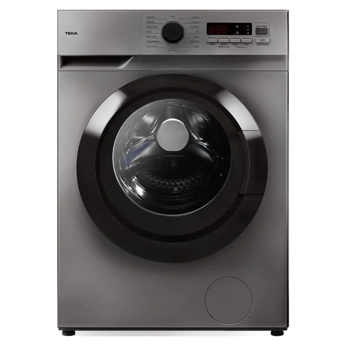 Teka Freestanding Front Load Washing Machine, TK5 1471 220-240 50 UAE SILVER (7 Kg)