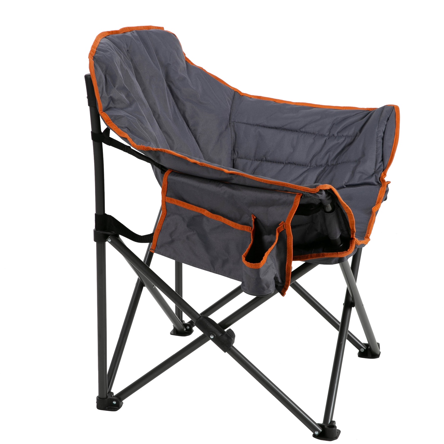 Club Steel Camping Chair (Grey)