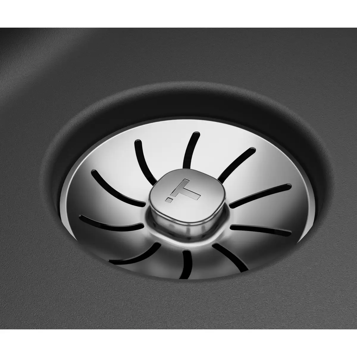 Teka Radea Kitchen Sink W/One Bowl (Carbon, 55.6 x 45.6 cm)