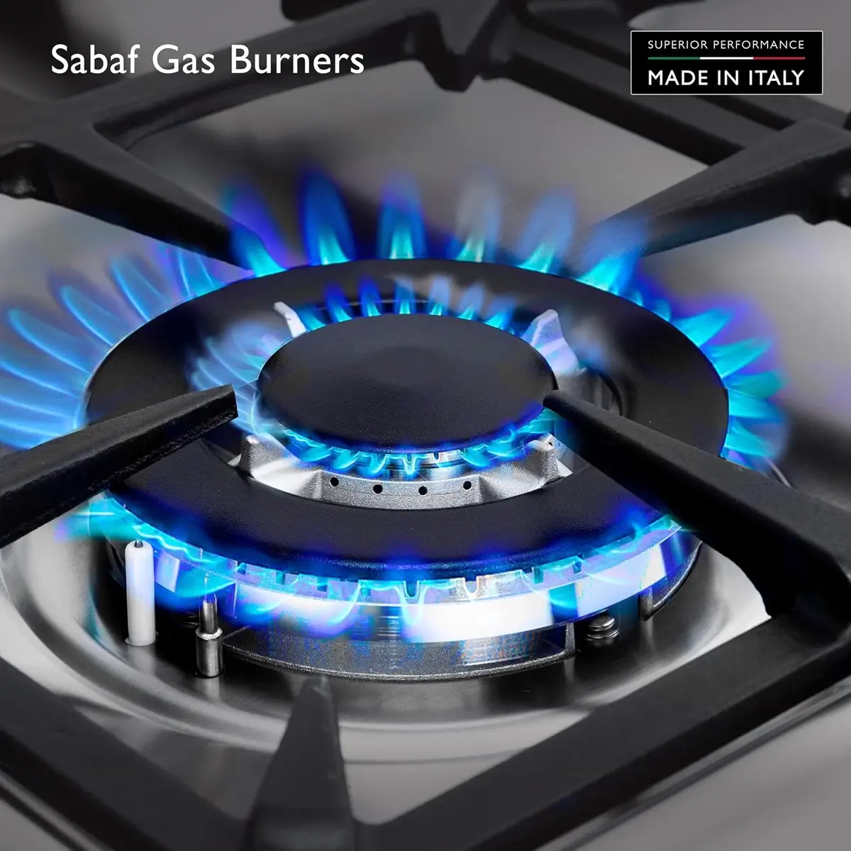 Tecnogas Superiore Freestanding 4-Burner Gas Cooker W/Oven, N3X66G4VC (67 L, ‎60 x 60 x 85 cm)