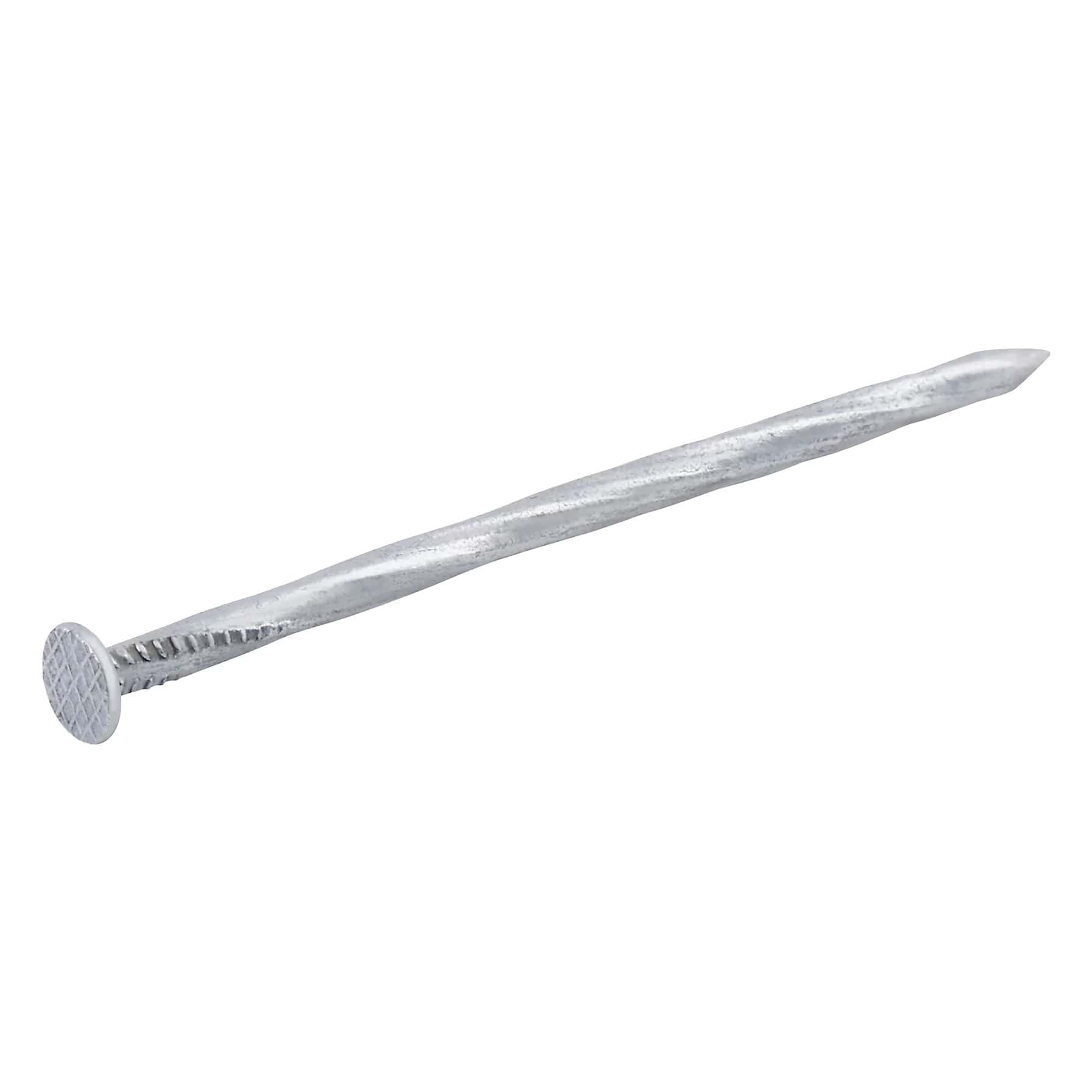Diall Galvanised Carbon Steel Twisted Nail Pack (3.4 x 70 mm, 1 kg)