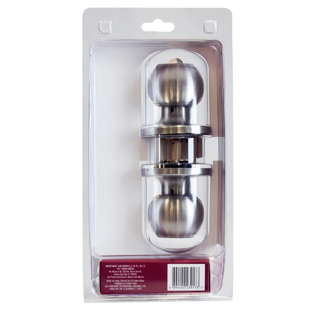 Ace Stainless Steel Doorlock Privacy Tubular Ball Knob