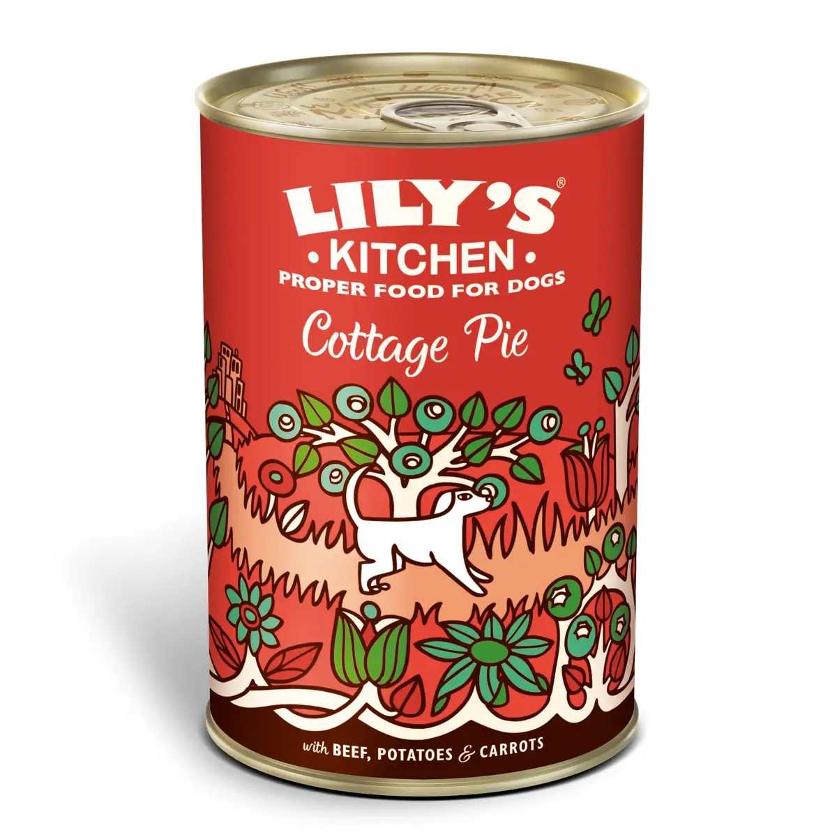 Lily's Kitchen Wet Dog Food (Cotage Pie, 400 g)