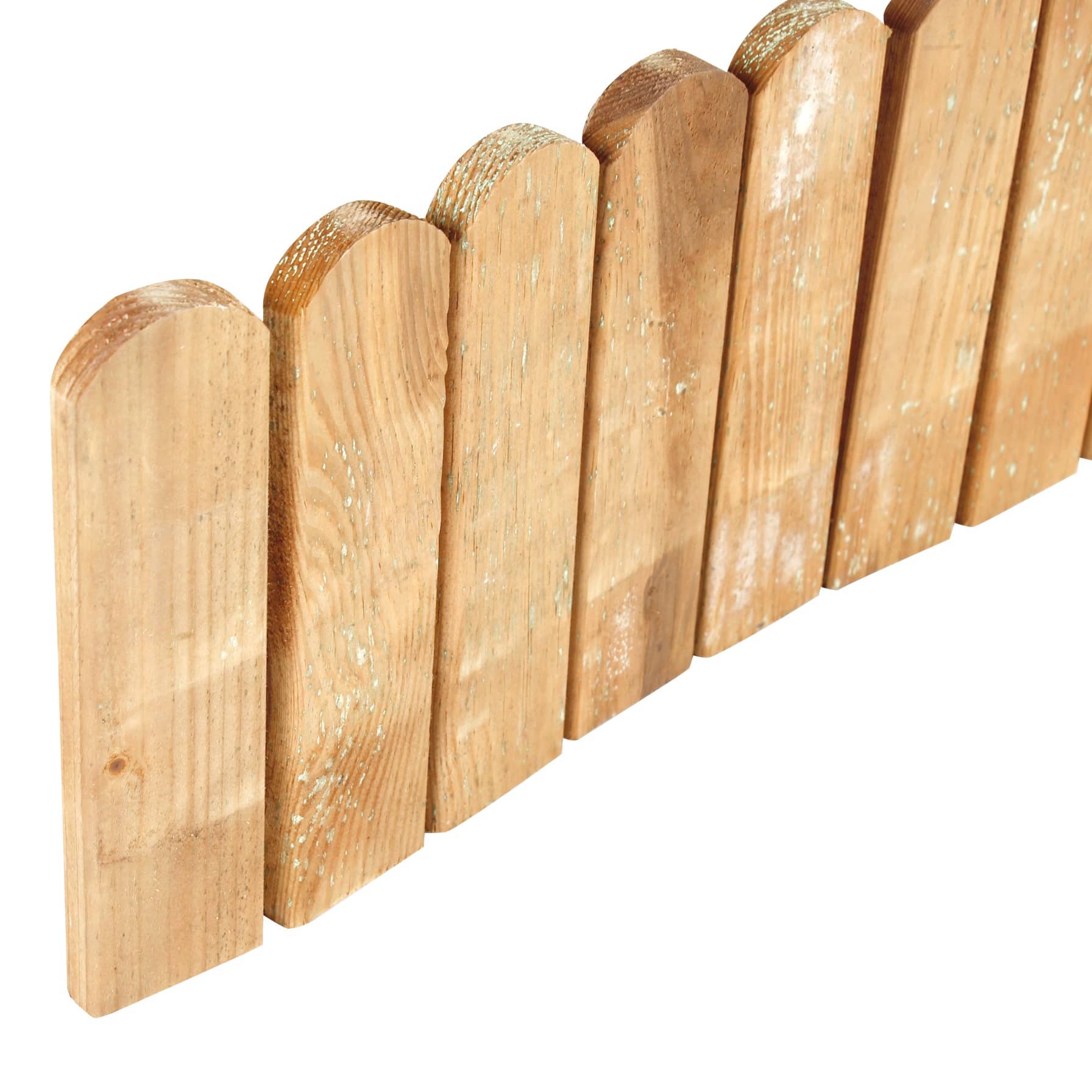 Liloux Wood Border Fence Th14 (20 x 120 cm)
