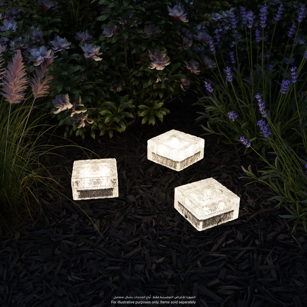 Solar-Powered Integrated LED Ground light