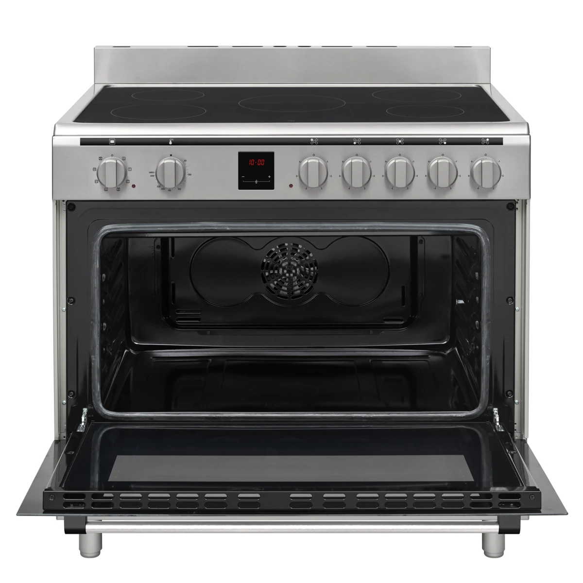 Black & Decker 5-Zone Freestanding Electric Vetro Ceramic Cooker W/Oven, BXOFV905.001TVX (60 x 90 x 85 cm)