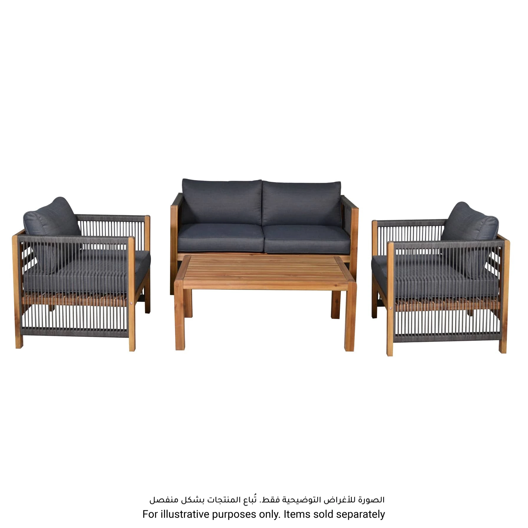 Monterrey Acacia Wood  Coffee Table Generic (100 x 60 x 40 cm)