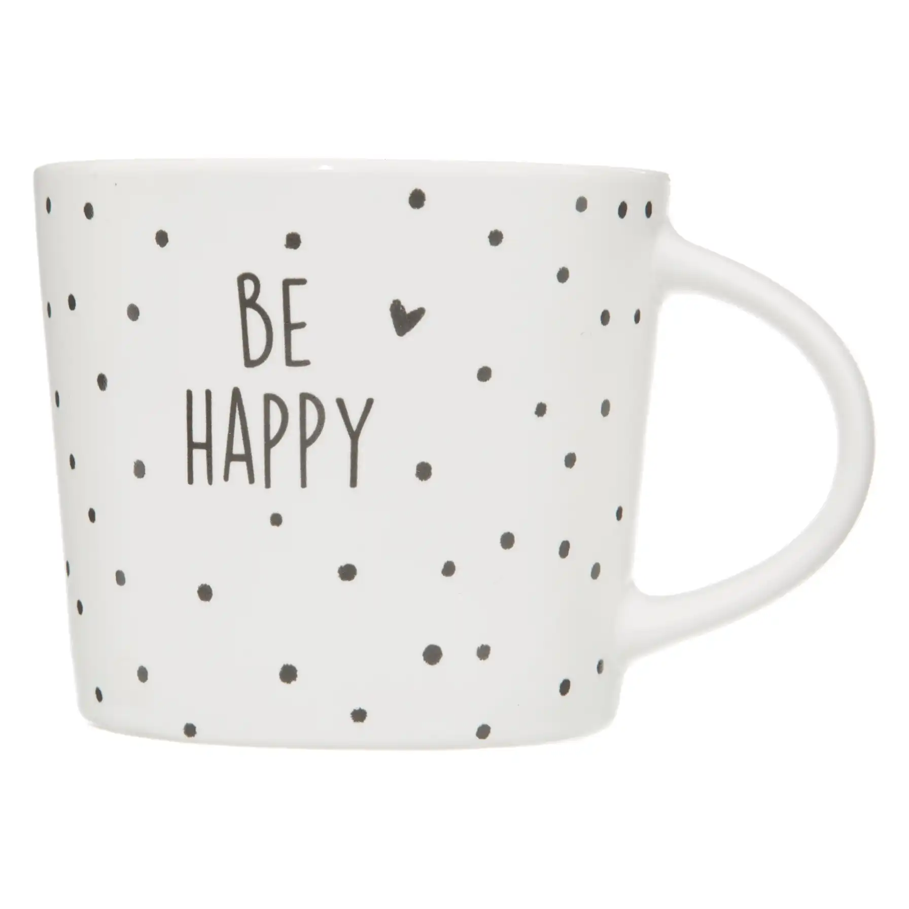 SG New Bone China Happy Mug (Assorted colors/designs, 320 ml)