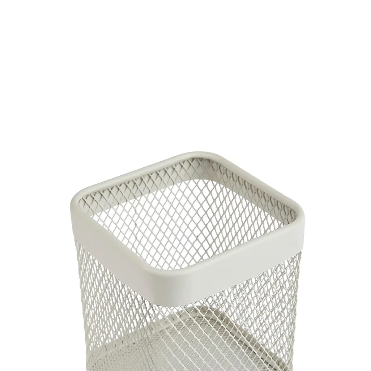 5Five Mayaj Stainless Steel Cutlery Holder (13 x 13 x 16.5 cm, Beige)