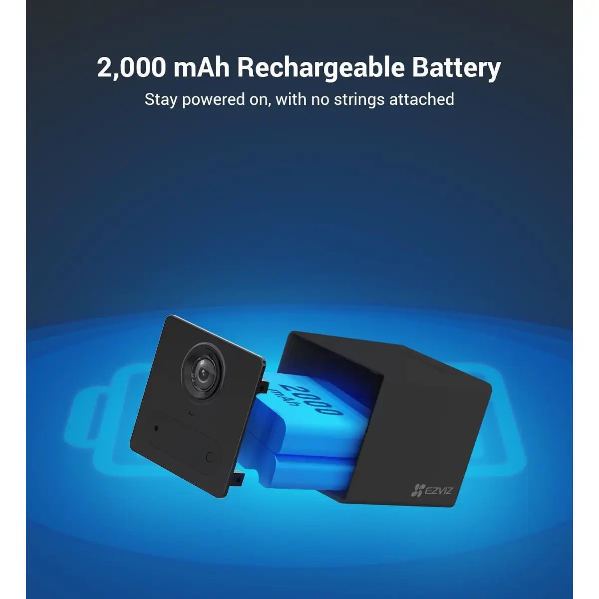Ezviz Wi-Fi Smart Home Battery-Operated Camera, CS-CB2 (2 MP)