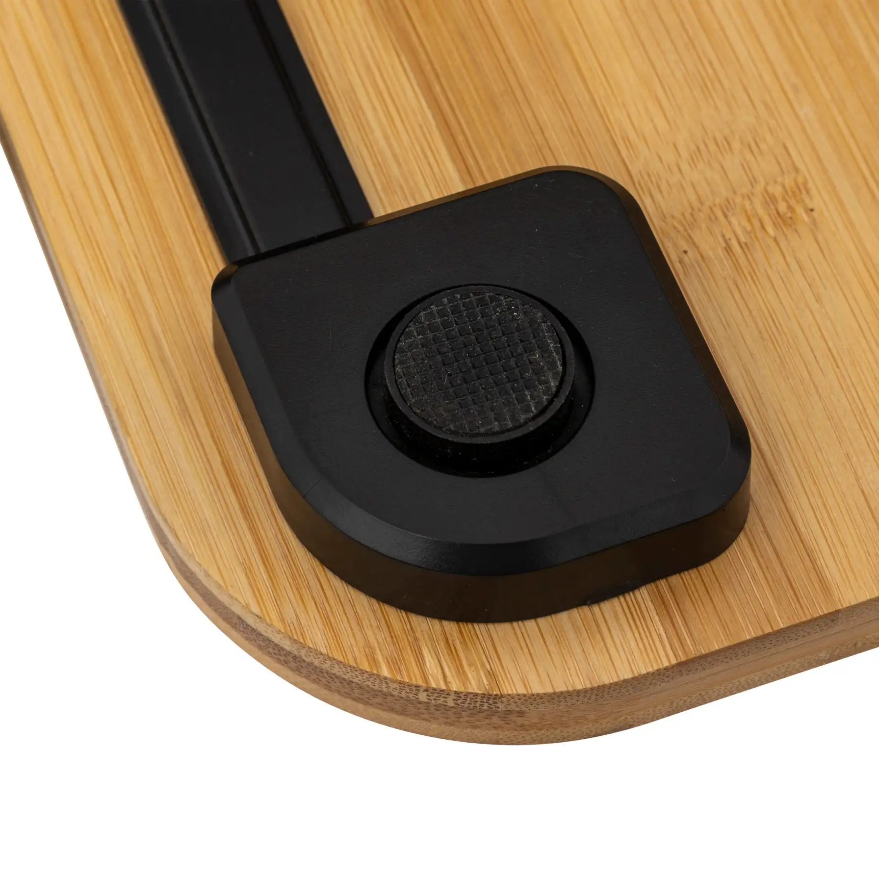 5Five Bamboo Digital Weighing Scale (28 x 28 x 3 cm, Natural)