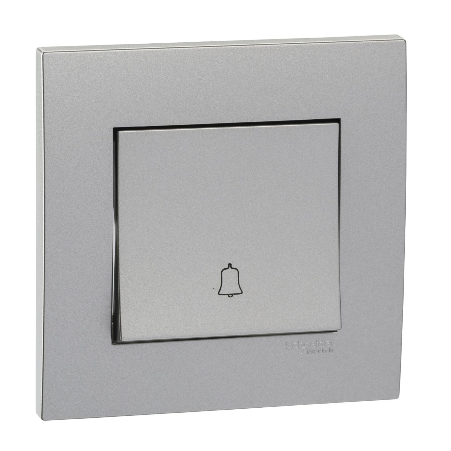 Schneider Electric Vivace Bell Press Switch (8.7 x 8.7 x 3.6 cm, 250 VAC)