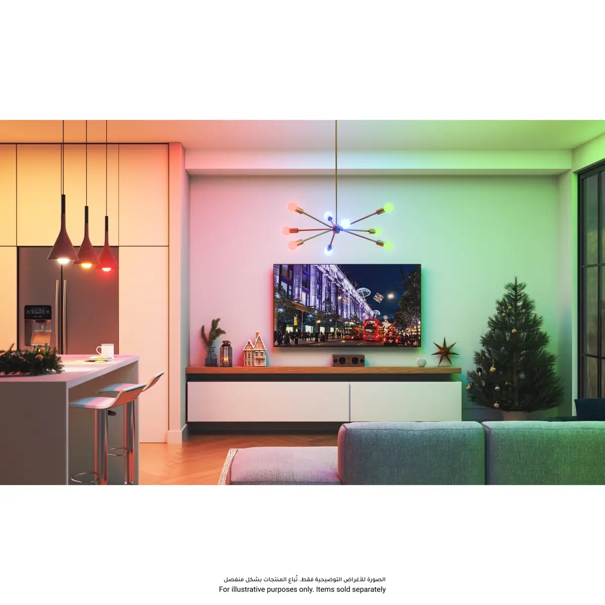 Nanoleaf Essentials Color-Changing A60 Smart Bulb (8.5 W, 3 Pc.)