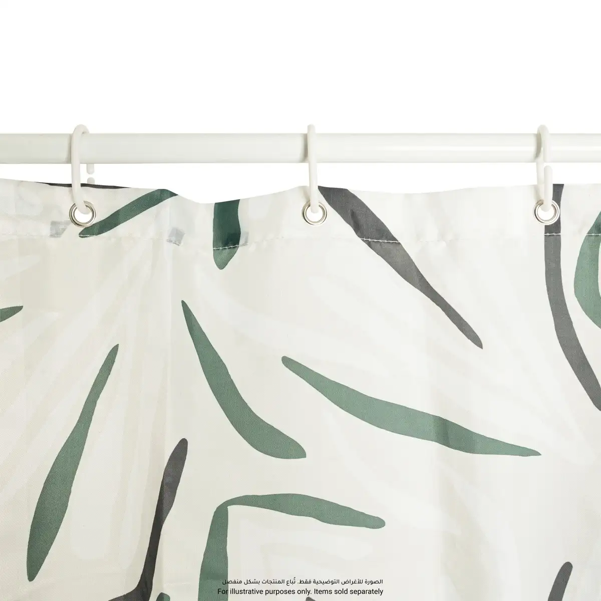 5Five Trio Shower Curtain (Multicolor, L. 180 x H. 200 cm)
