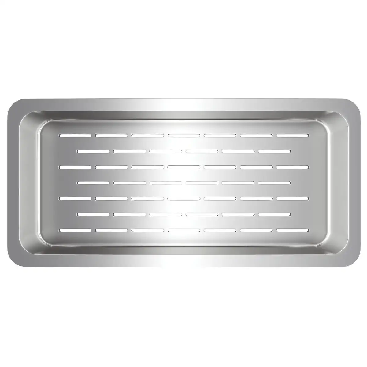Teka Universal Stainless Steel Colander (Silver, 42 x 20 x 7.4 cm)