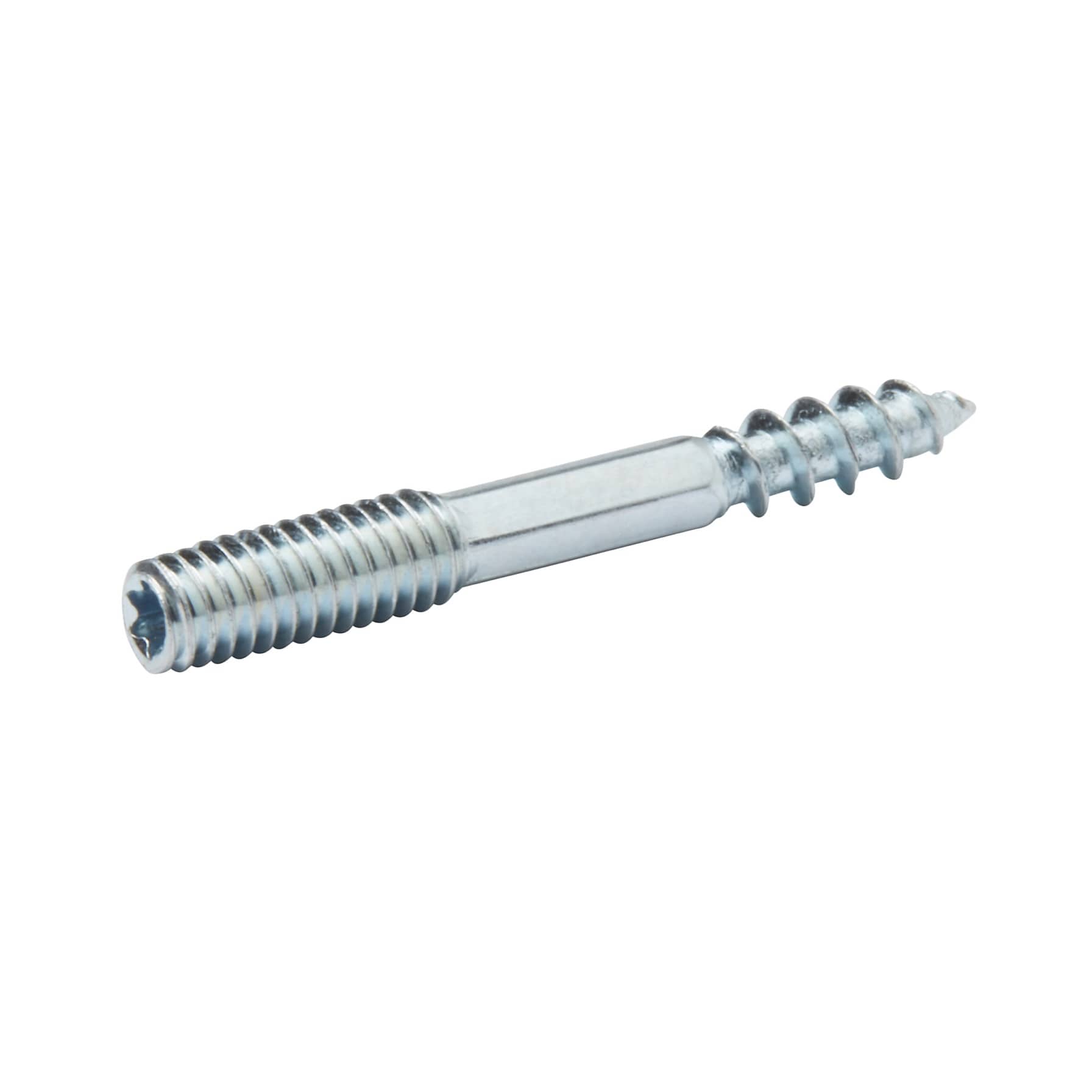 Diall Yellow-Passivated Carbon Steel Dowel Screw Pack (4 x 30 mm, 5 Pc.)