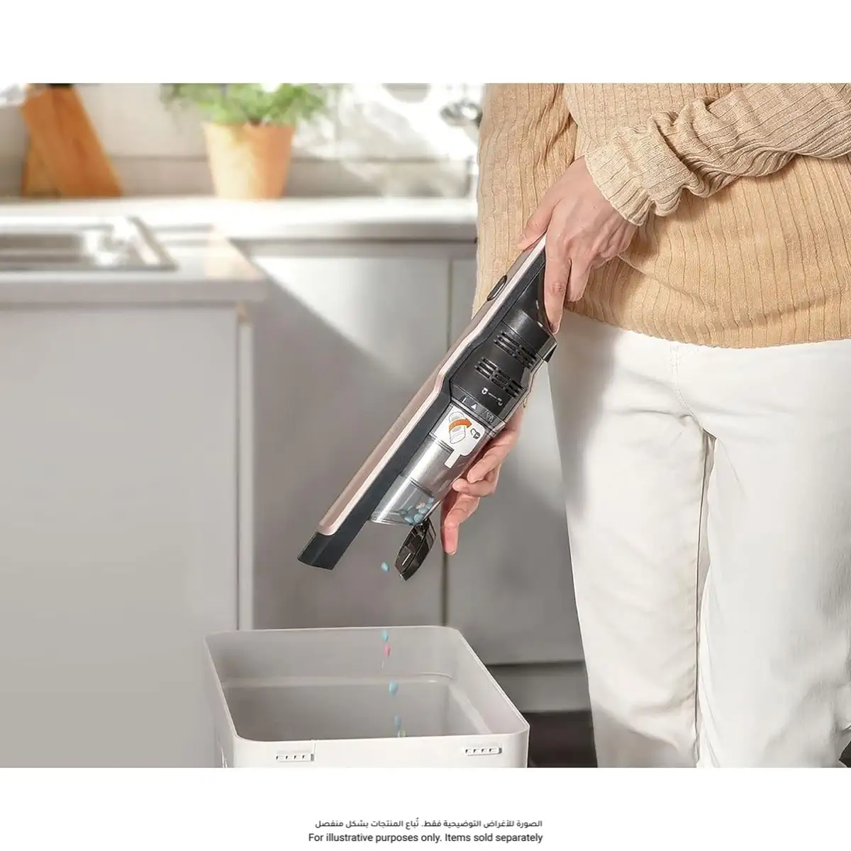 Black+Decker Cordless Brushless Hand Vacuum, DVC320BRG-GB (12 V, Rose Gold)
