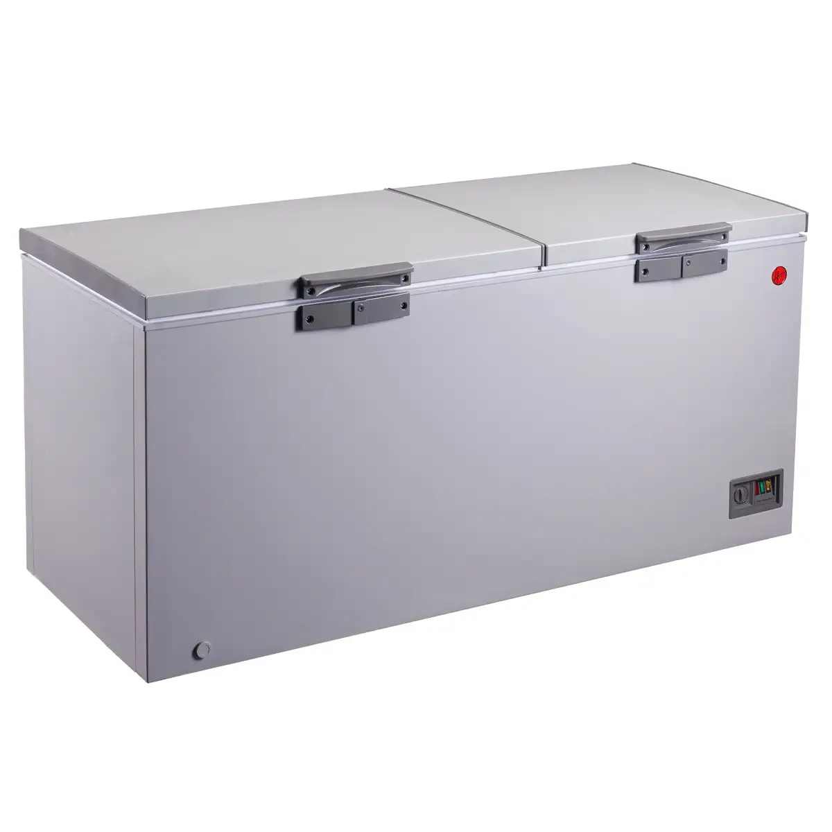 Hoover Freestanding Double Door Chest Freezer, HCF-K643-GR (643 L)