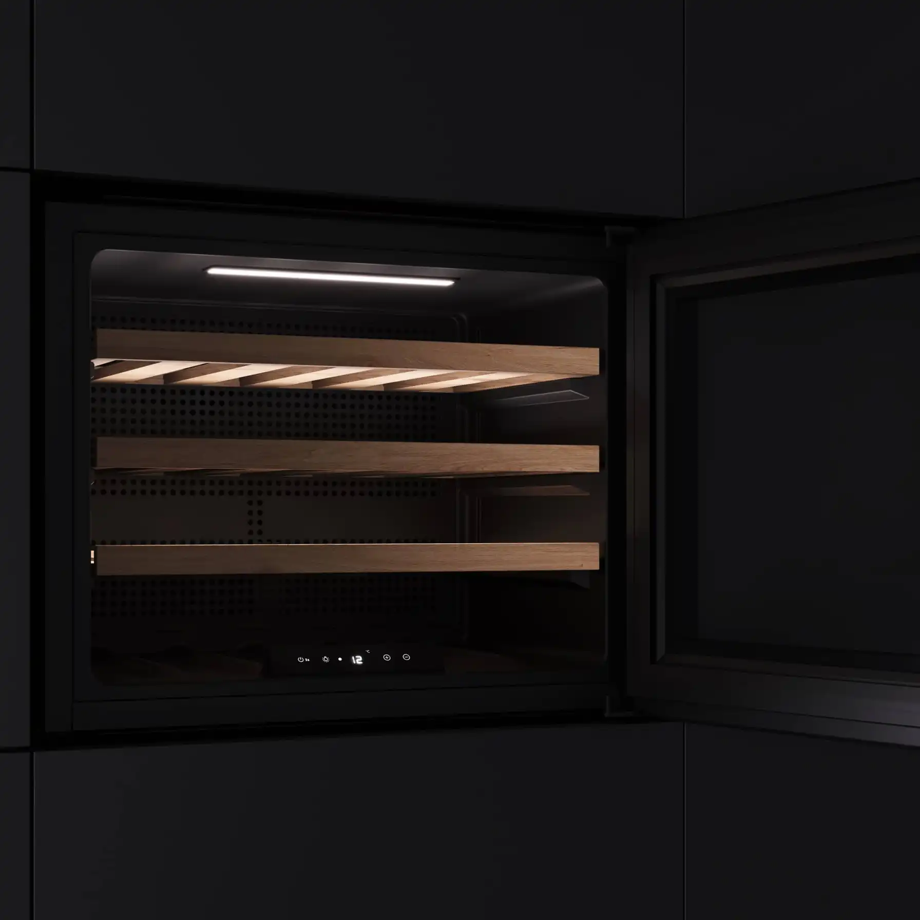 Teka Built-In Beverage Cooler, RVI 10024 GBK (24 Bottles)