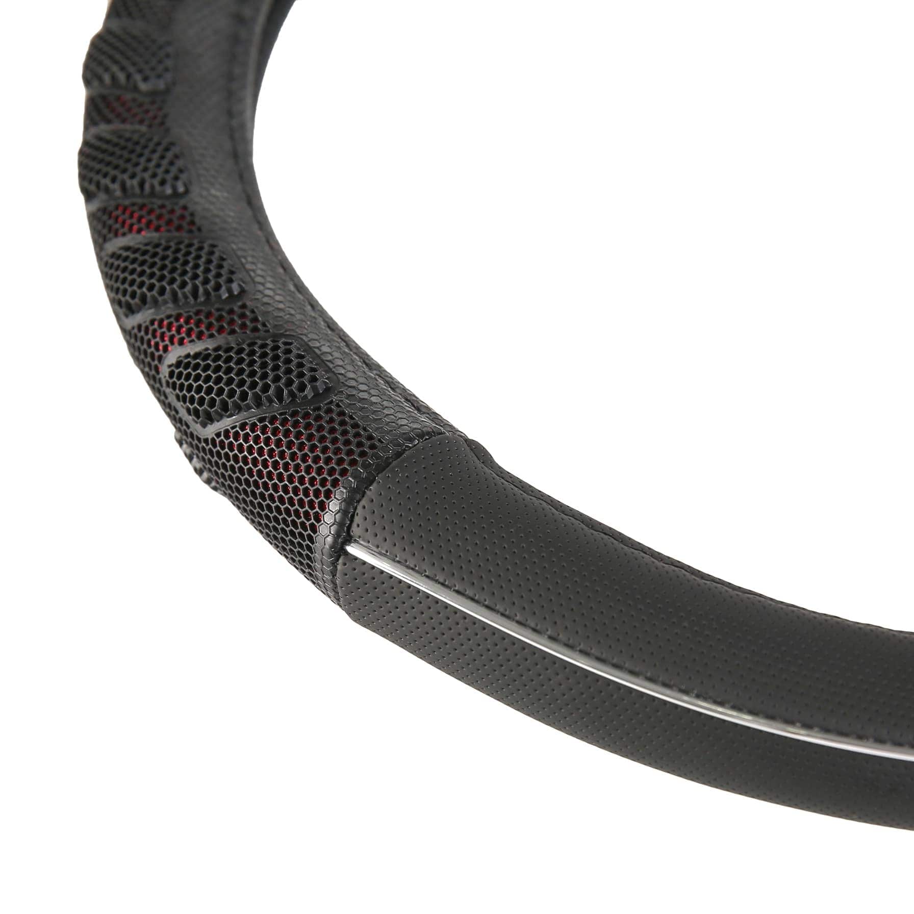 Ace Microfiber Faux Leather Steering Wheel Cover IV