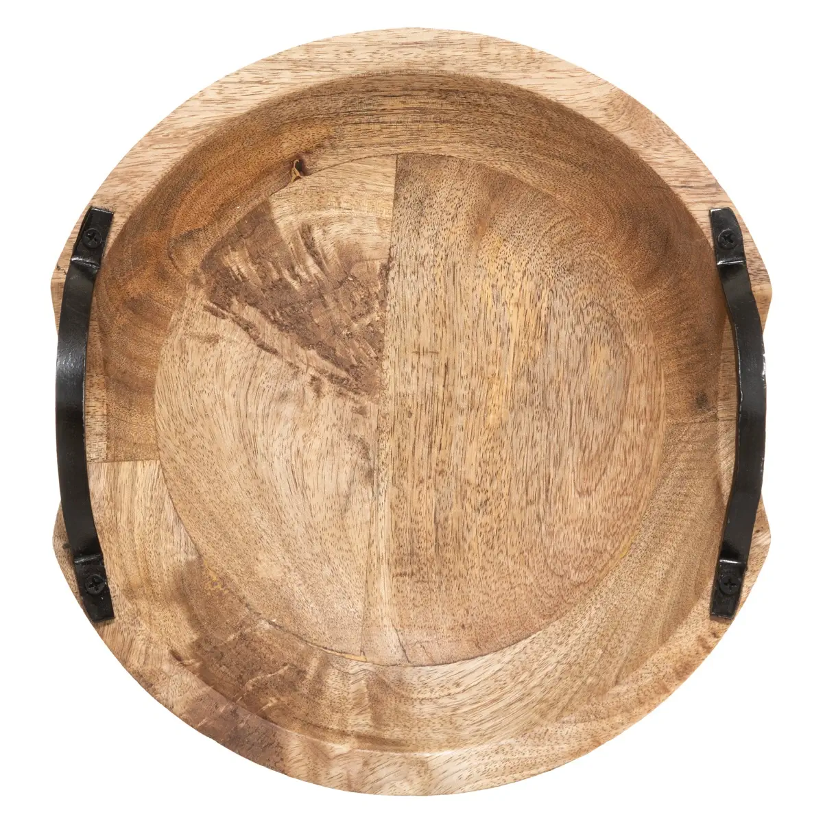 Atmosphera Mango Wood Wild Dish (Dia. 30 cm)