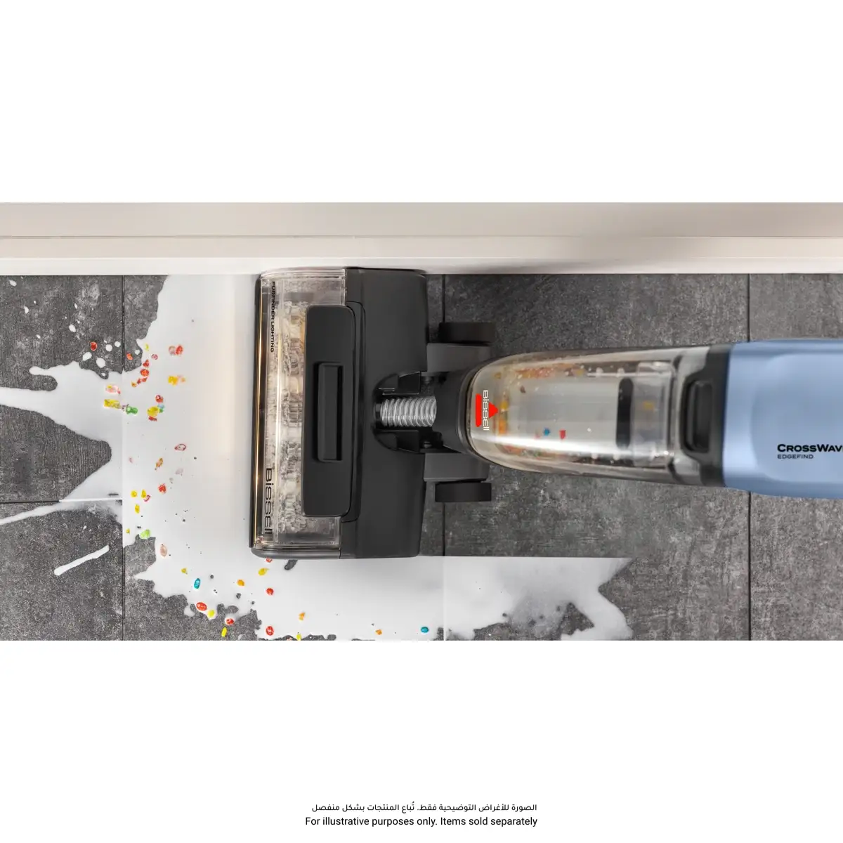 Bissell Crosswave EdgeFind Wet & Dry Vacuum Cleaner, 4136K (360 W)