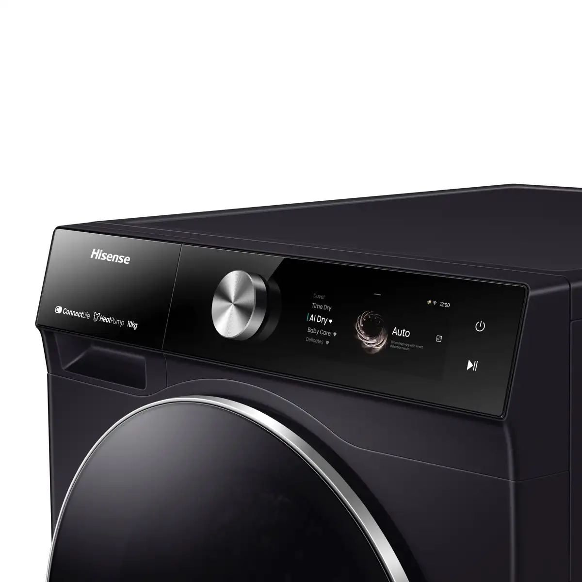 Hisense 7S Freestanding Front Load Smart Tumble Dryer, DH7S107BB (10 Kg, 550 W)