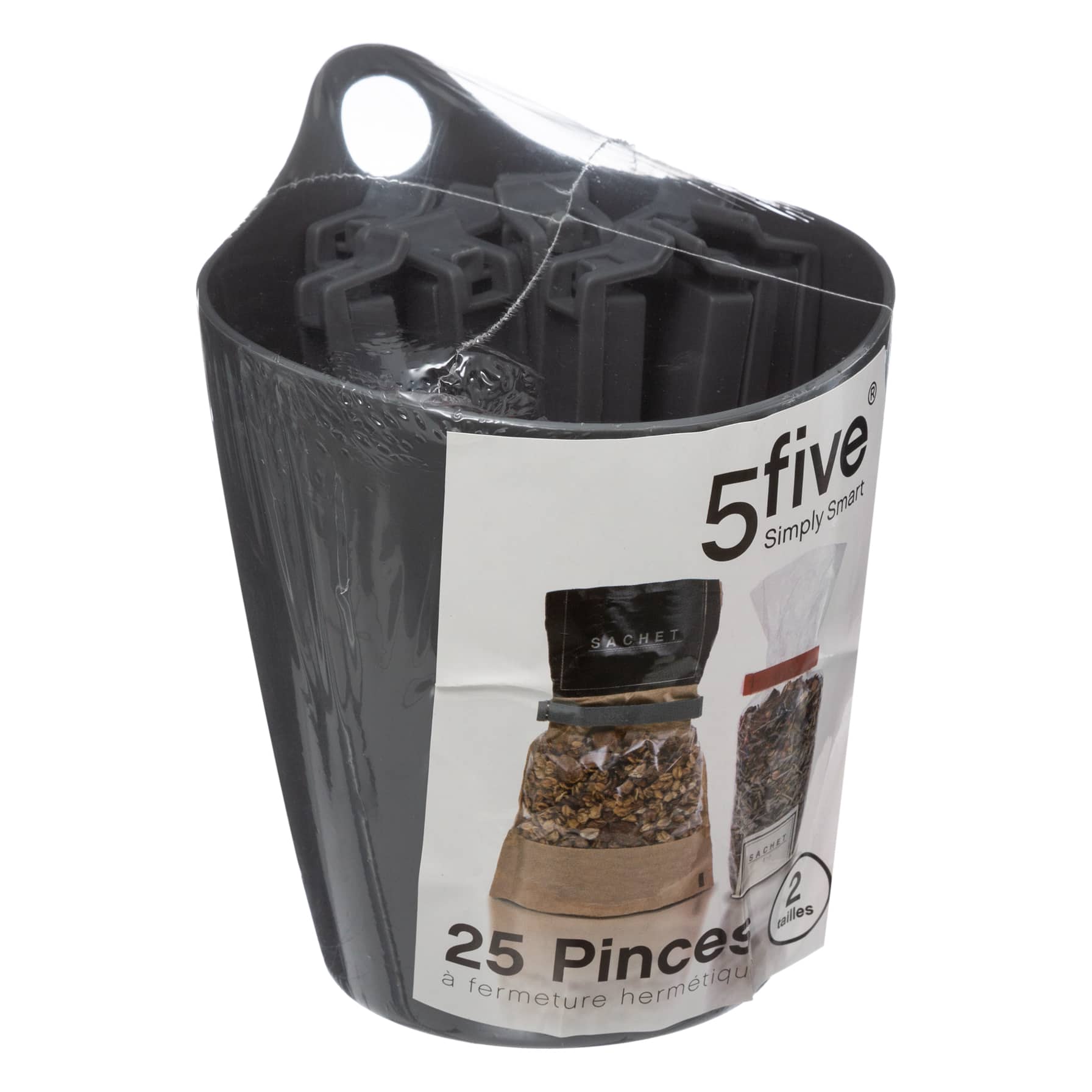 5five Plastic Closing Clips (25 Pc.)