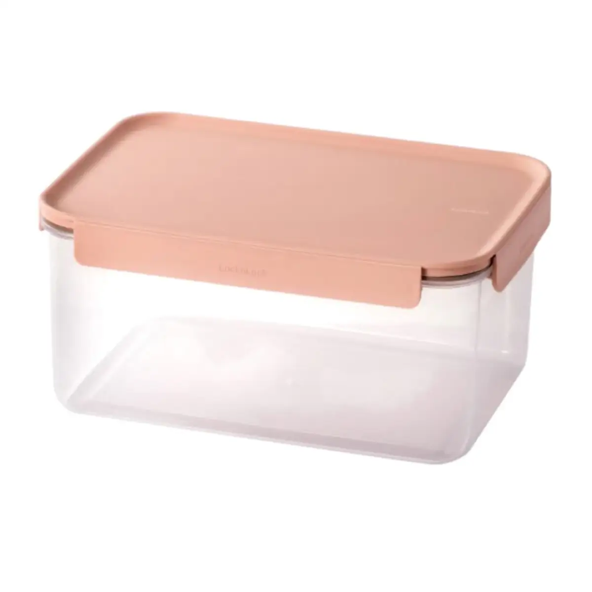 Lock & Lock Classic Plus Plastic Rectangle Food Container (Pink, 4.4 L)