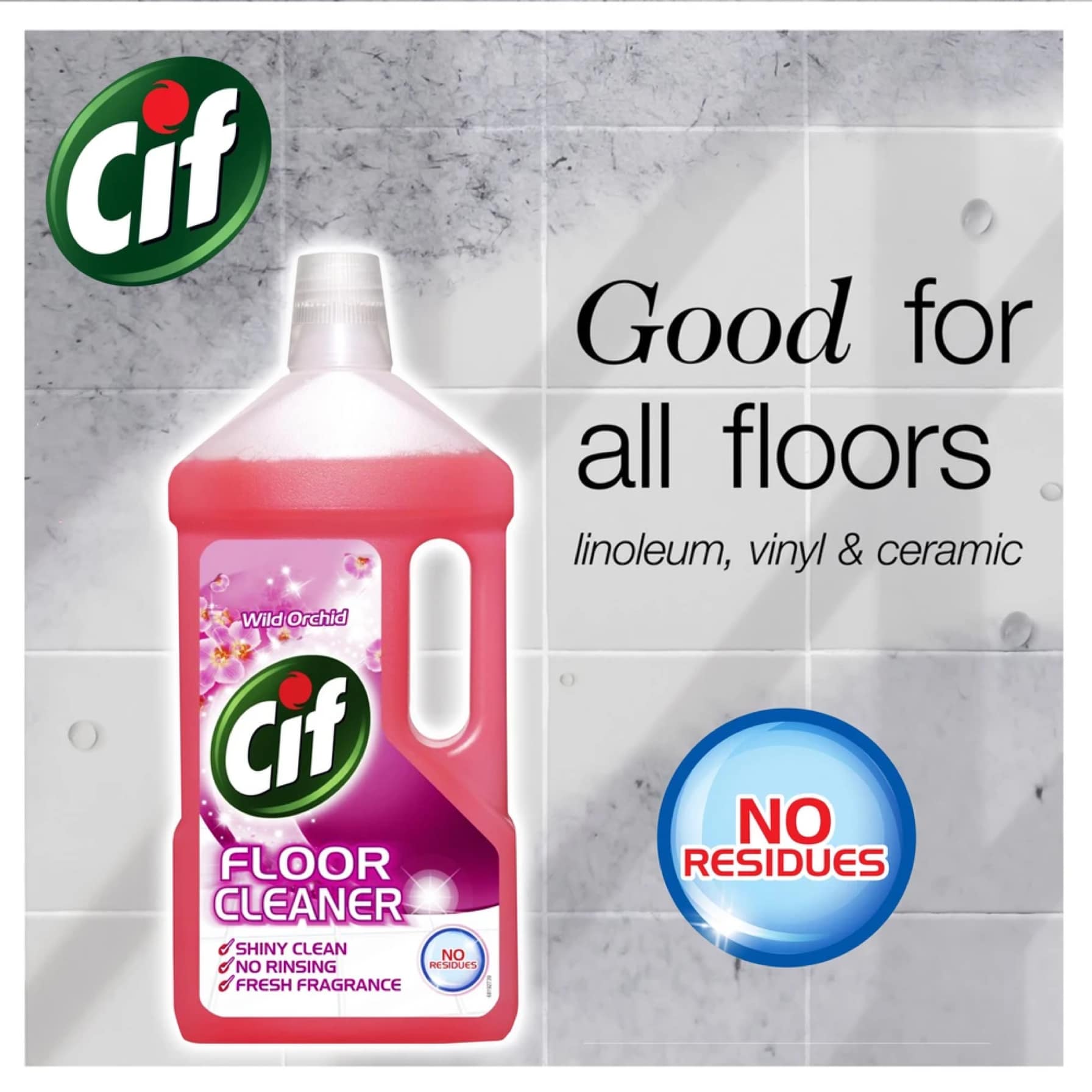 CIF All-Purpose Floor Cleaner (950 ml, Orchid) 
