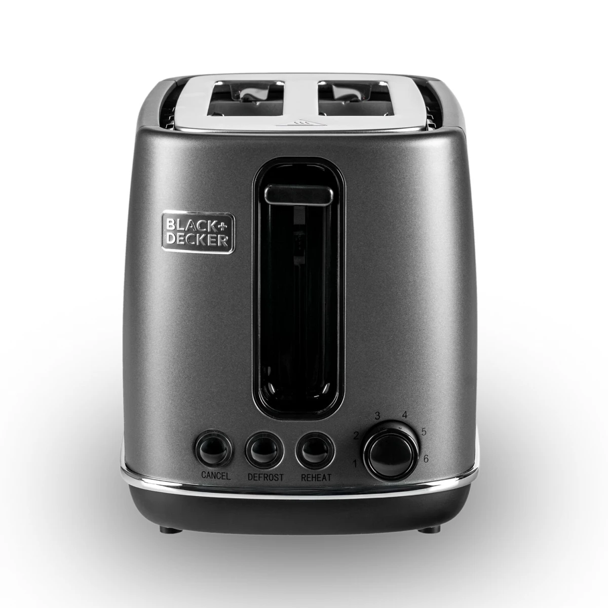 Black & Decker 2-Slice Stainless Steel Toaster W/Removable Crumb Tray, SSET225