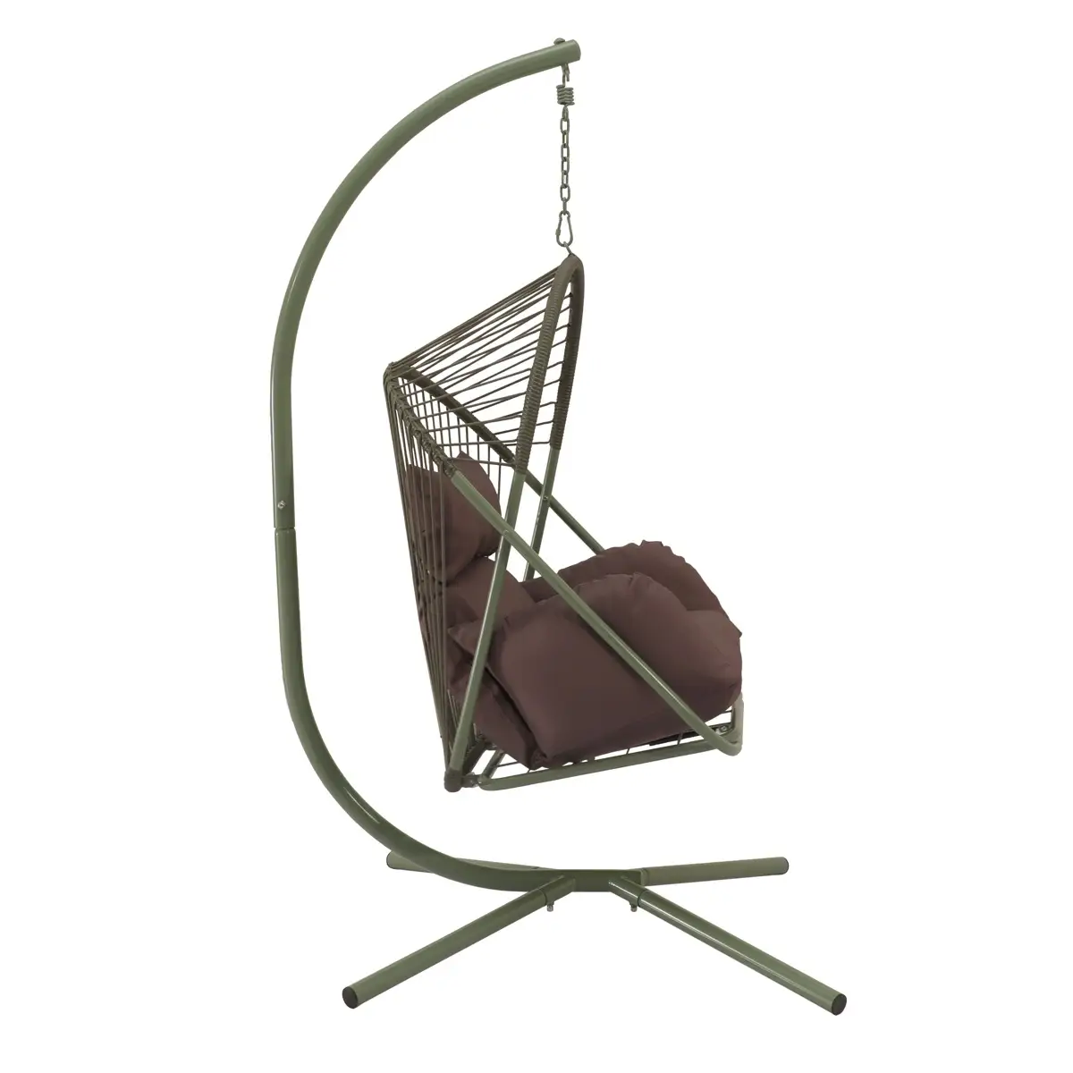 Rattan Hanging Egg Chair (118 x 95 x 194 cm)