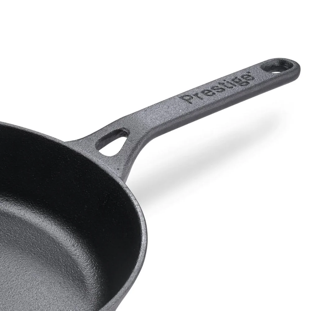 Prestige Cast Iron Skillet (20 cm, Black)