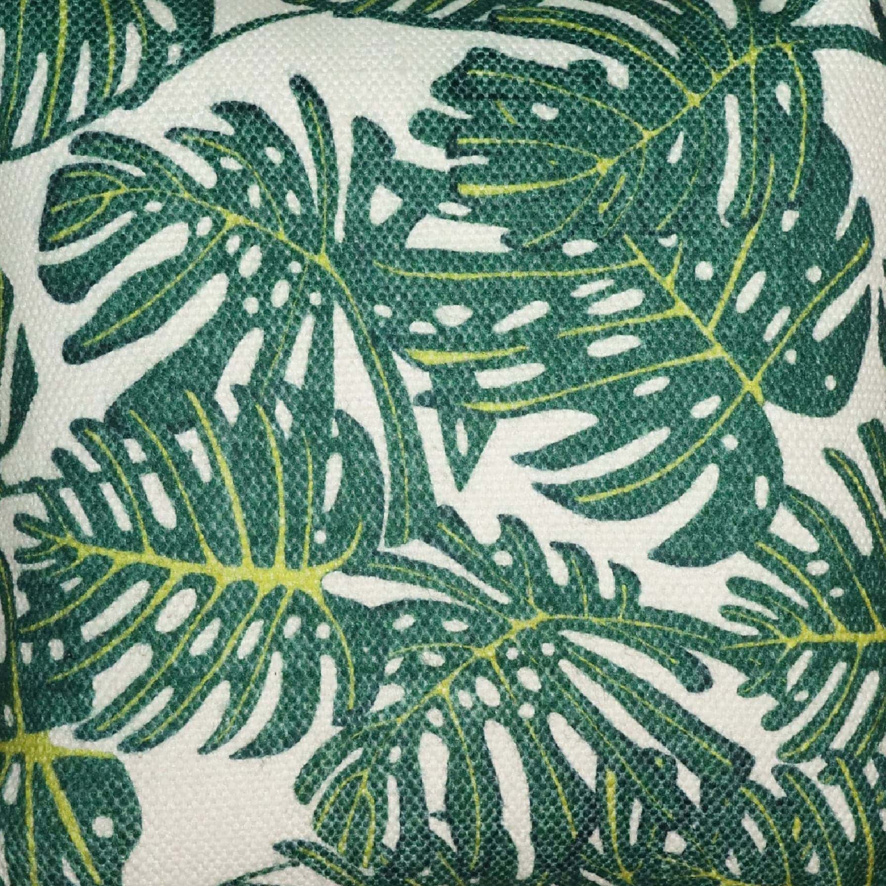 Handwoven PET Yarn Palm Leaf Chair Cushion (45 cm x 45 cm)