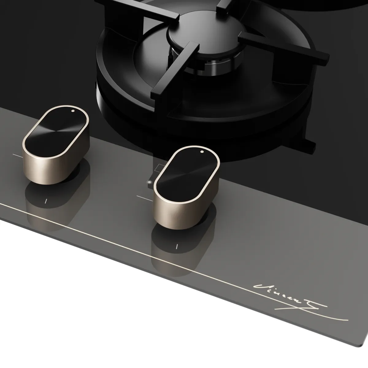 Teka Van Gogh Museum Edition Built-In 5-Burner Gas Hob, GBC 95 VB VG (51 x 90 x 9.8 cm)
