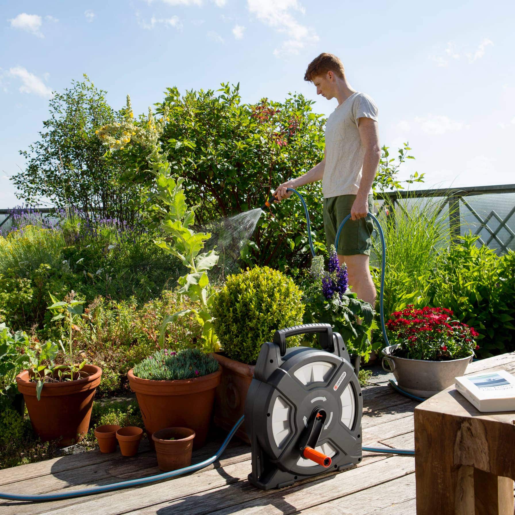 Gardena Terrace Hose Box Set 10 m 