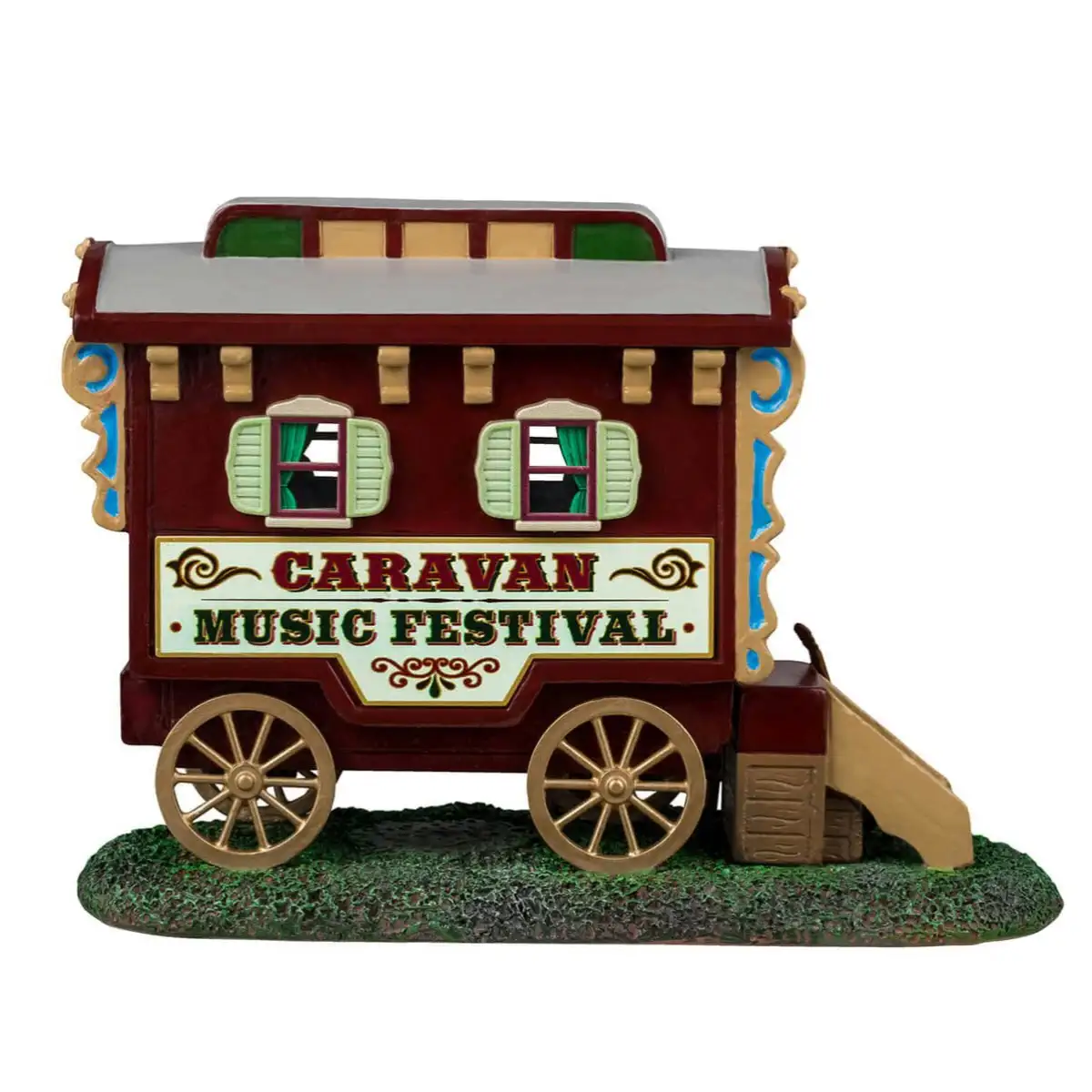 Lemax Resin Caravan Music Festival Decoration (12 cm)